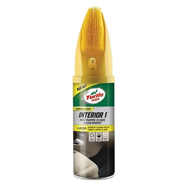 Καθαριστικό ταπετσαρίας INTERIOR 1 FG7629 aerosol with brush 400ml, TURTLE WAX 044740117