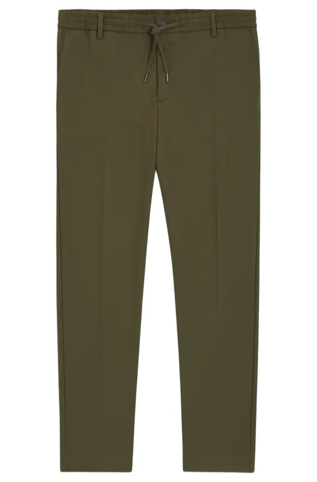 Boss ανδρικό μονόχρωμο παντελόνι chino 50573585-2
