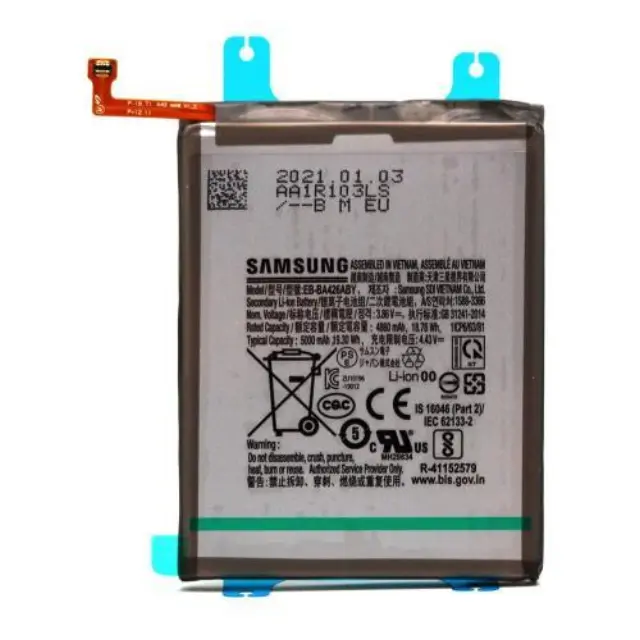 Μπαταρία Samsung EB-BA426ABY A326B Galaxy A32 5G/ A426B Galaxy A42 5G/ A726B Galaxy A72 5G (Original) N53653