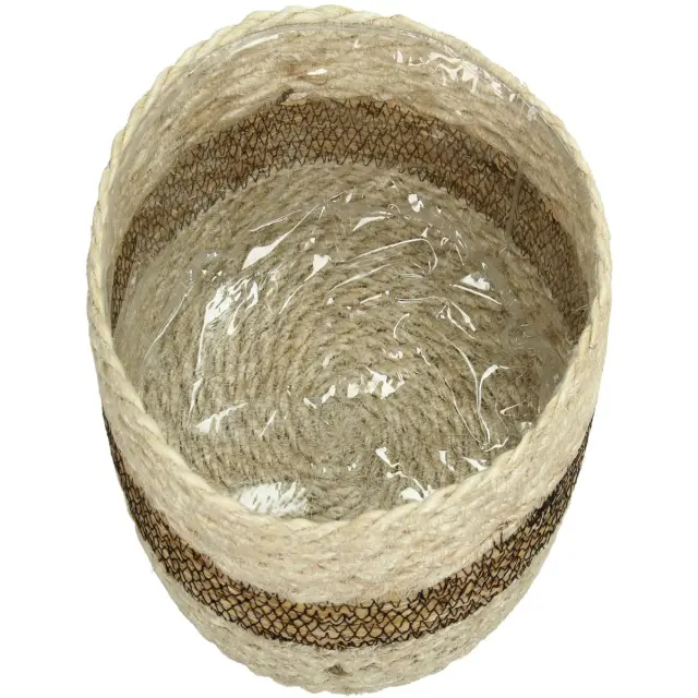 Κασπώ Φυσικό Γιούτα 25x25x15cm Σετ 3Τμχ 3