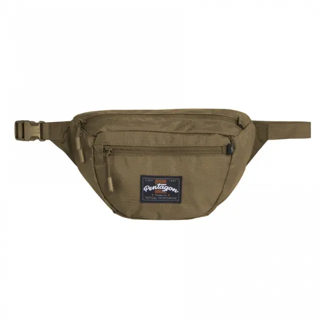 Pentagon Minor Travel Pouch 1.3lt-Τσαντάκι Μέσης 1.3 Λίτρων - 03-Coyote-Καφέ