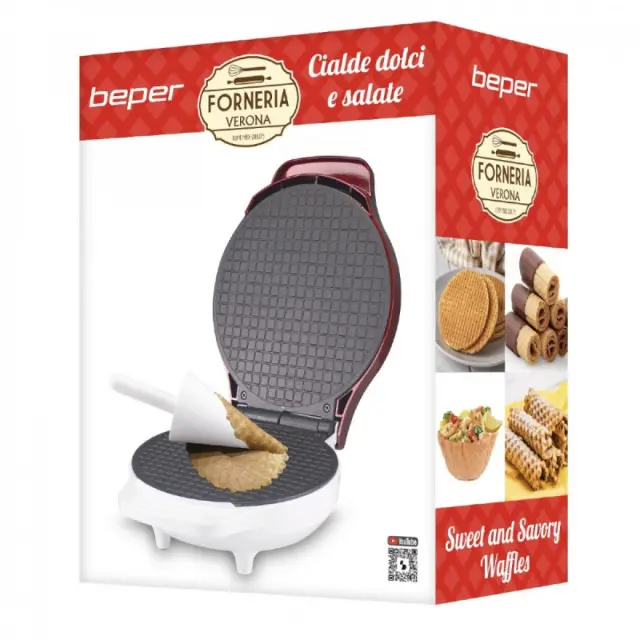Συσκευή για χωνάκι παγωτού 1000W, Beper P101CUD002 3