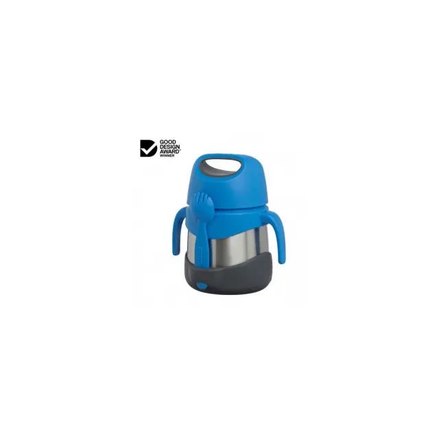 Θερμός Φαγητού Με Λαβές Blue Slate BBOX 335ml