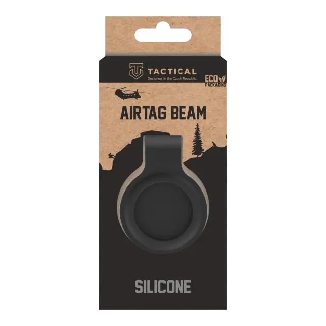 Tactical Airtag Beam Silicone Black 2