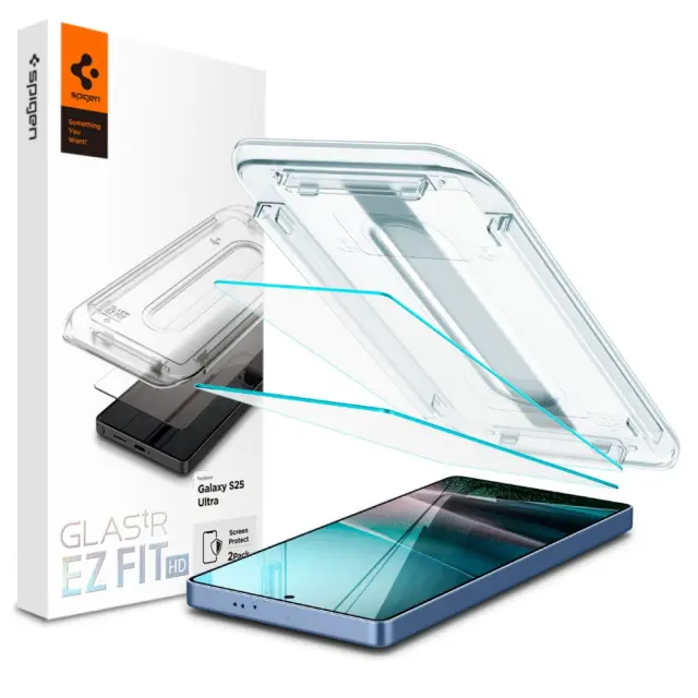 Spigen Glas.tr ”ez Fit” Hd 2-pack Galaxy S25 Ultra Clear