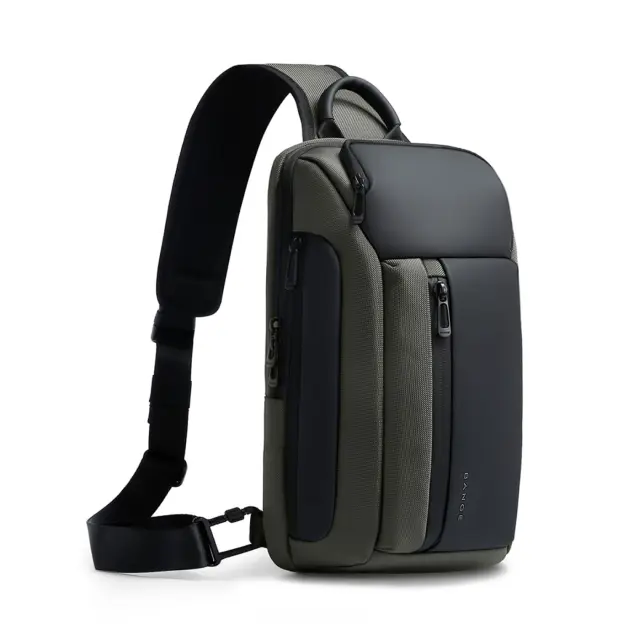 Τσαντάκι ώμου χιαστί crossbody Bange 7566 χακί - One Size
