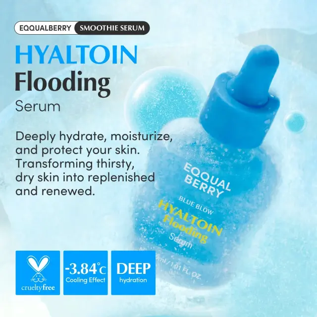 Eqqualberry Hyaltoin Flooding Serum Ορός εντατικής ενυδάτωσης προσώπου 30ml 2