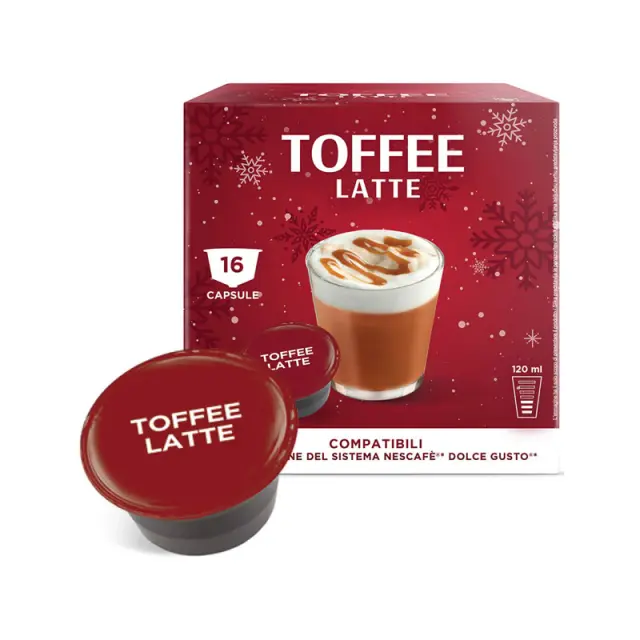Gimoka Toffee Latte Dolce Gusto κάψουλες - 16 τεμ.