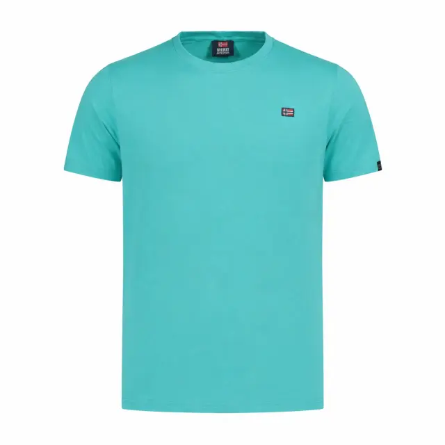 Norway Nautical School - Ανδρικό T-shirt Κοντομάνικο 836010-HAZY Πετρόλ