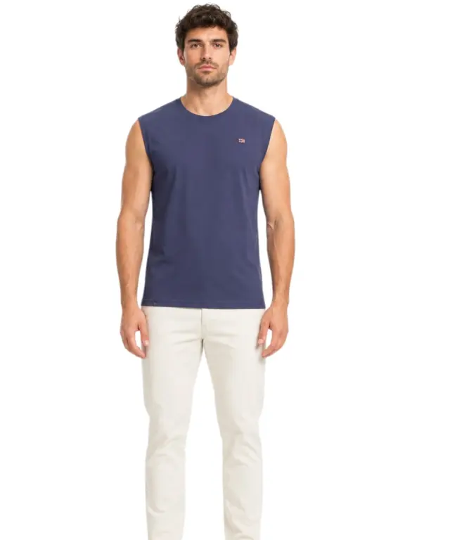 Norway Nautical School - Ανδρικό T-shirt Αμάνικο 835915-NAVY Μπλε 2