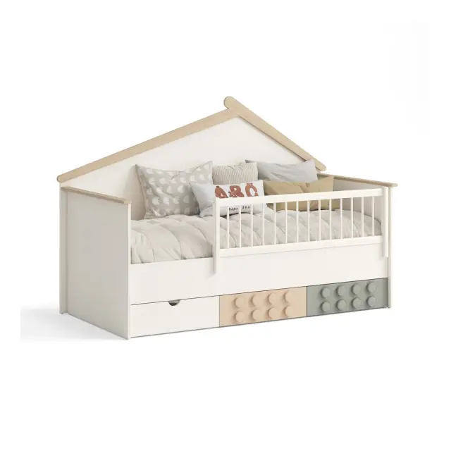 Montessori Κρεβάτι Bebe Stars Lego 90x200cm 481-07