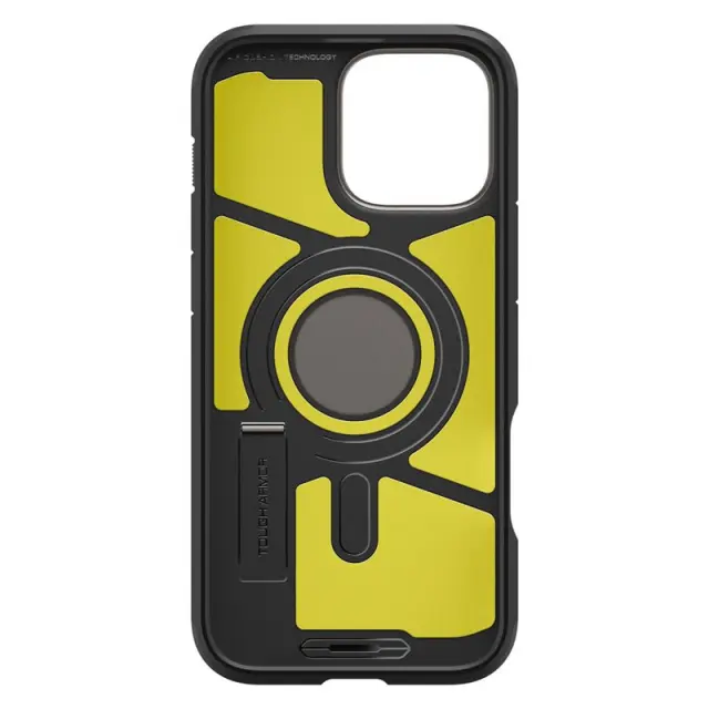Spigen Tough Armor AI (MagFit) Back Cover Ανθεκτικό Gunmetal (iPhone 16 Pro) 3