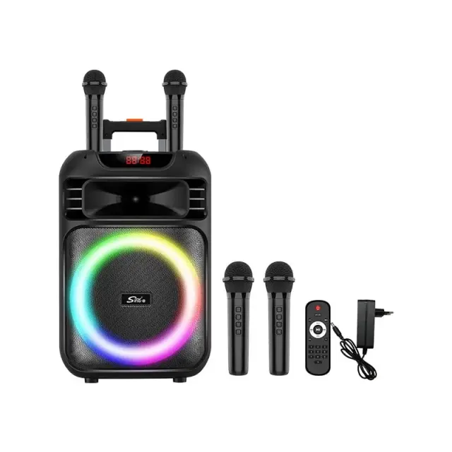 SING-E Φορητό ηχείο με 2 μικρόφωνα ZQS15113 15" 50W - Portable speaker 079081