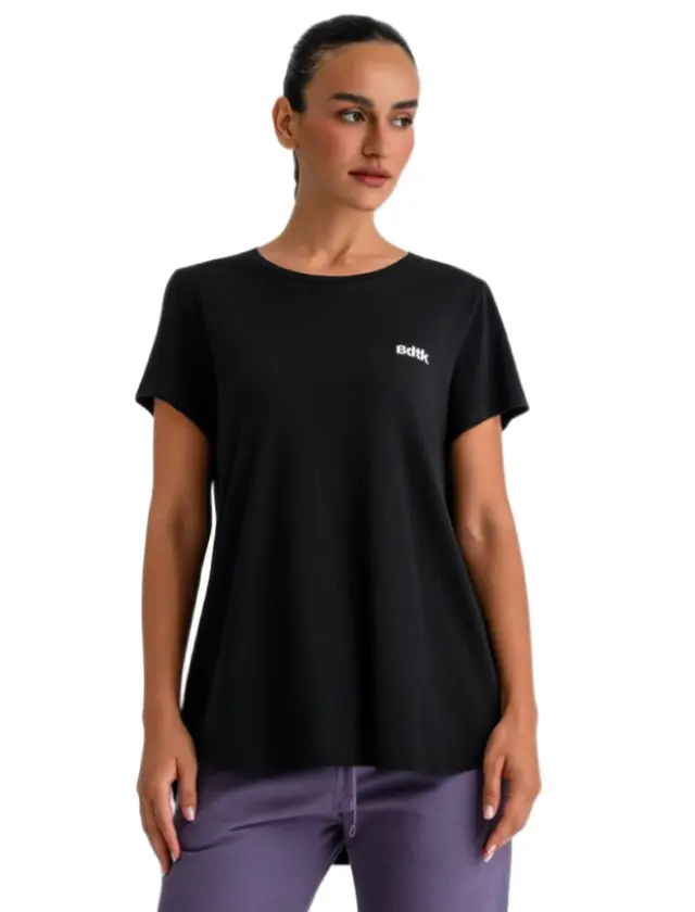 Bodytalk γυναικείο t-shirt με ασύμμετρο τελείωμα 1262-902528-1