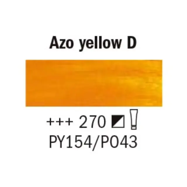 Λάδι Νερού Talens Van Gogh H2Oil - 270 Azo Yellow Deep - 150ml