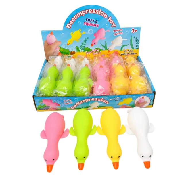 Antistress Squishy Παπάκι 16cm Τυχαία Επιλογή 78073