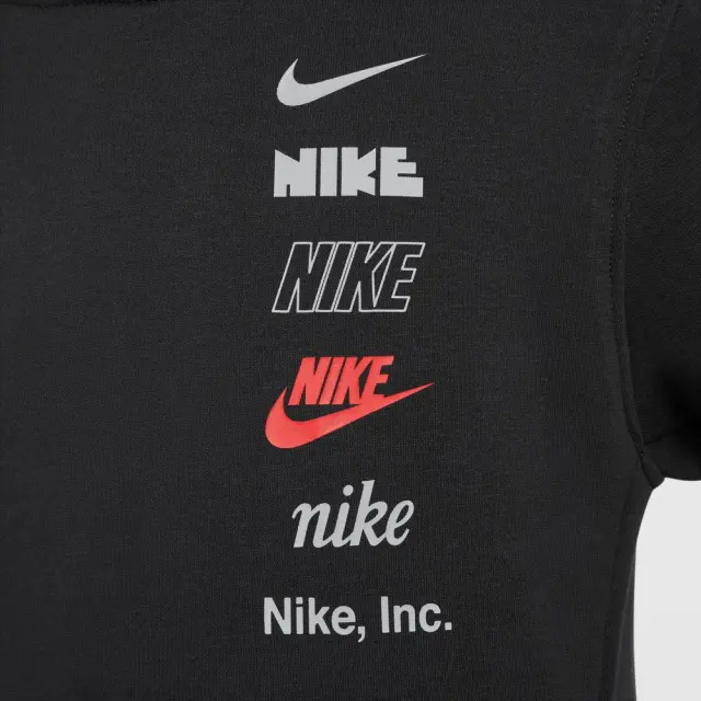 Nike Sportswear Club Fleece ΠΑΙΔΙΚΗ ΜΠΛΟΥΖΑ (HQ0970-010) - Μαύρο - M 10-12 ετών 2