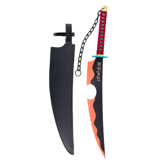 Ρέπλικα σπαθιού Demon Slayer Tengen Uzui Bamboo Katana Replica 88 cm -S5072