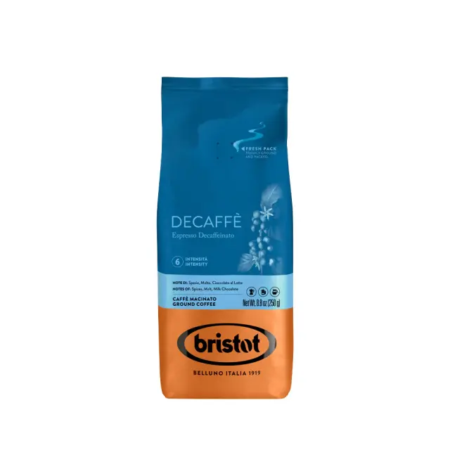 Bristot Dek Decaf Αλεσμένος 250γρ