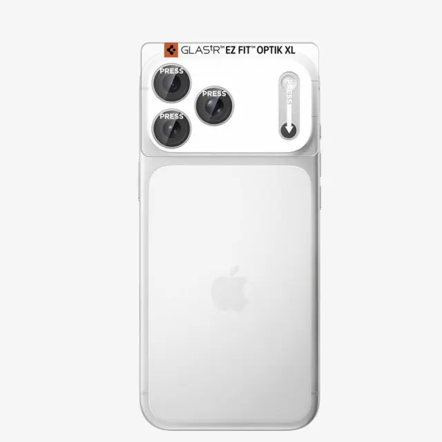Spigen Optik Pro Xl Glas.tr Ez Fit Camera Protector iPhone 18 Pro Silver 3