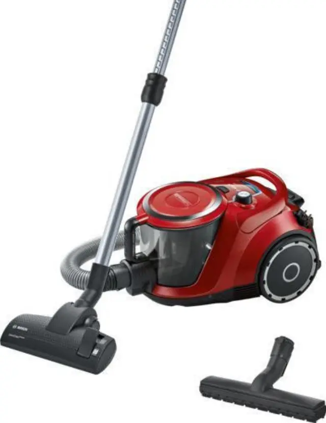 Bosch BGC41Q69 Ηλεκτρική Σκούπα 600W με Κάδο 2.4lt Κόκκινη 2
