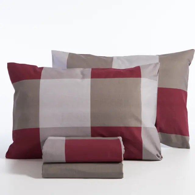Nef-Nef Casual Check Σετ Σεντόνια Μονά 170x270cm 037460-4