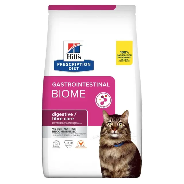 Hill s Prescription Diet i/d Biome Digestive Fibre Care για Γάτες με Κοτόπουλο 1.5kg