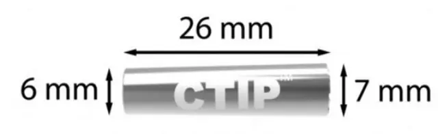 Μεταλλικό Κωνικό Φίλτρο Ctip Slim 25 Ενεργού Ανθρακα 6-7mm 3
