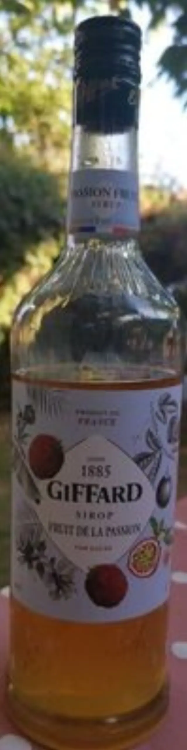 GIFFARD SYRUP PASSION FRUIT 1000ml