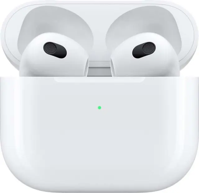 Ακουστικά τύπου AirPods 3rd generation με MagSafe θήκη φόρτισης Earbud Bluetooth Handsfree Ακουστικά Λευκά MME73AM 3