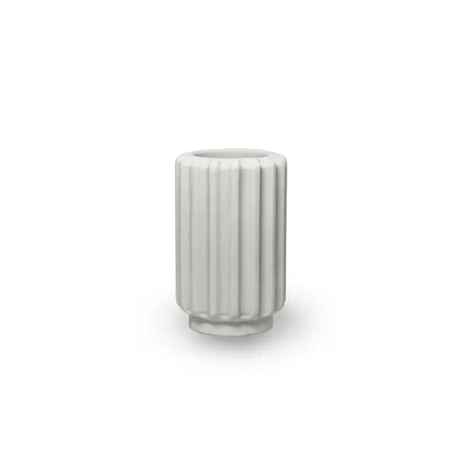 Atelier Pierre Dentelles Βάση Ρεσώ 9,5cm x Ø 6cm Light Grey