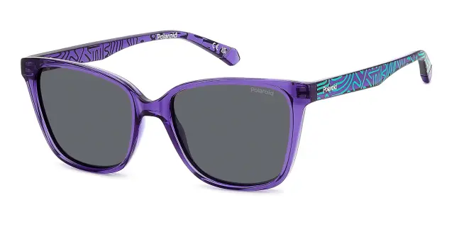 Polaroid Παιδικά Γυαλιά Ηλίου Polarized Μωβ PLD8062/S B3V/M9