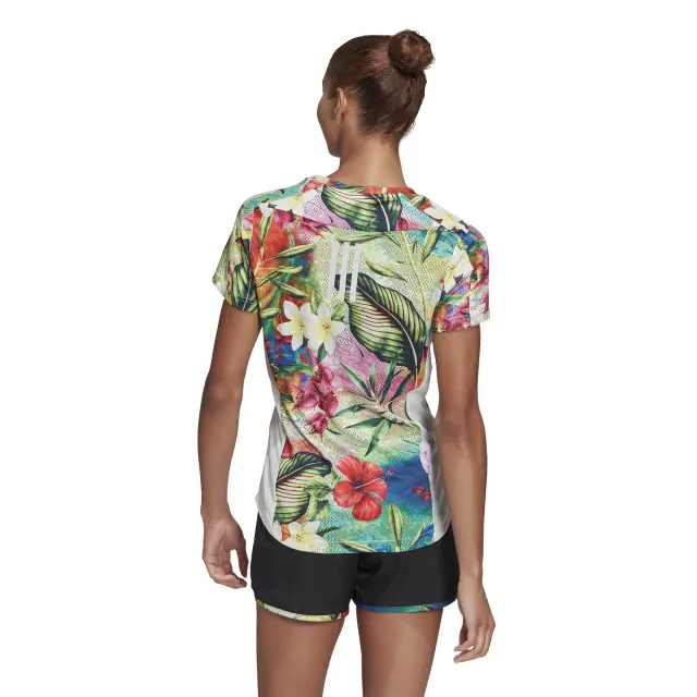 Adidas Own The Run Floral Tee GK6970 - S 3