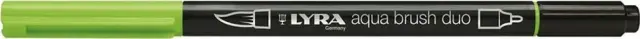 Μαρκαδόρος Πινέλο Lyra Aqua Brush Duo Light Green/ 6520071 (Lyra)