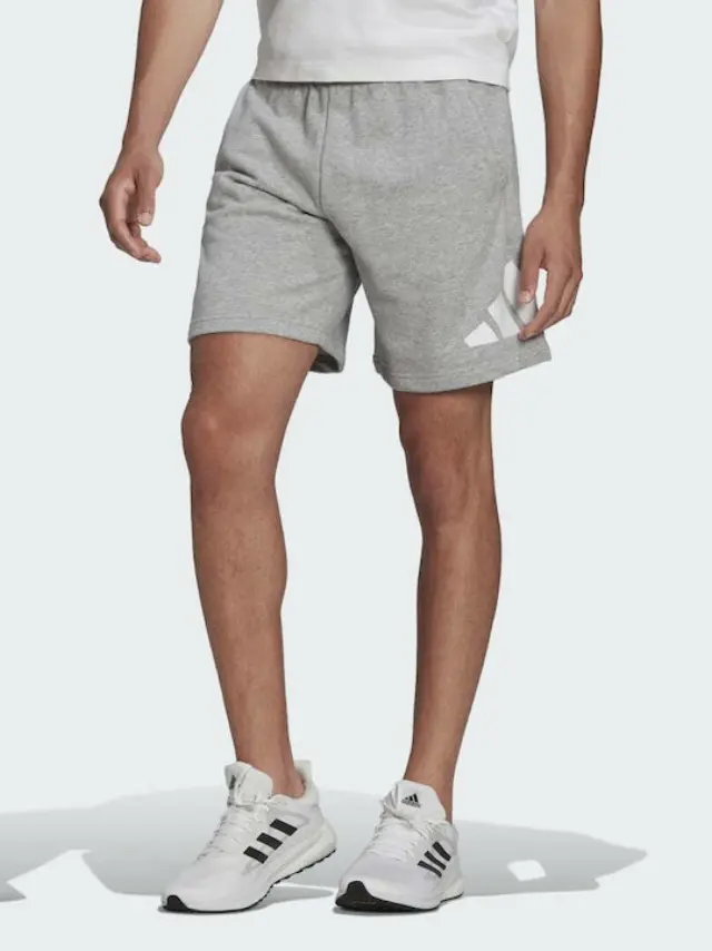 Adidas Future Icons Grey Αθλητική Ανδρική Βερμούδα HA1426 1011 - XL