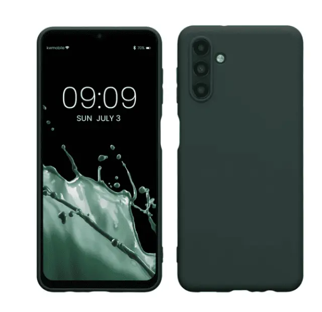 KW Samsung Galaxy A13 5G / A04S Θήκη Σιλικόνης - Moss Green