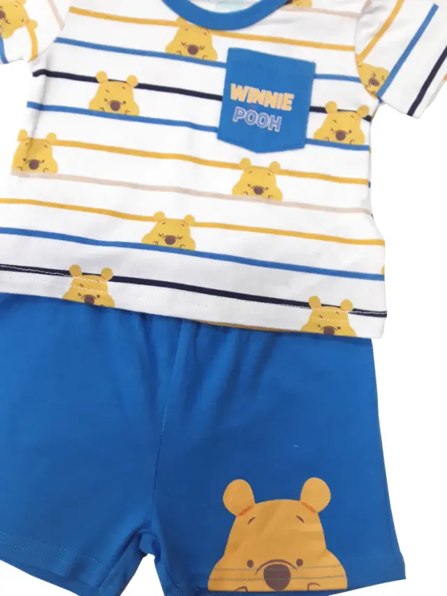Μπλουζάκι με Σορτσάκι Pooh Blue 80102280001 - 12 M (80cm) 2