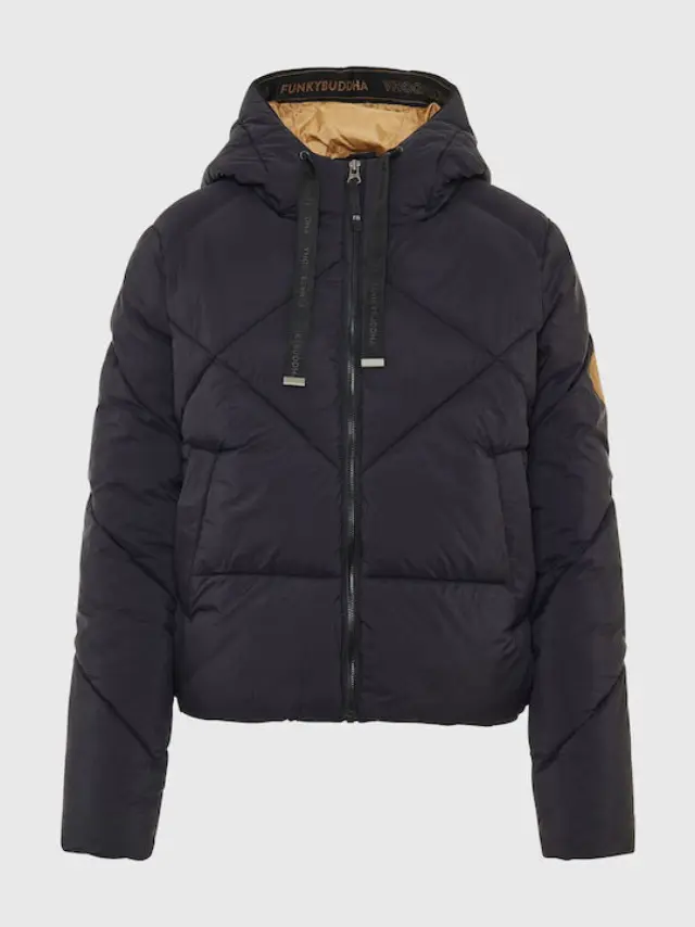 Funky Buddha Puffer Black FBL008-104-01 - L