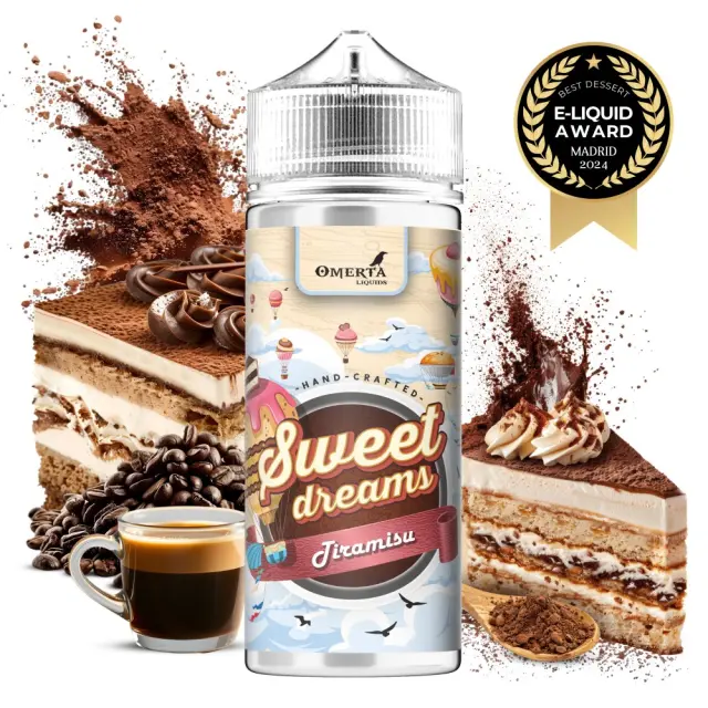 Tiramisu 30ml (120ml) - Sweet Dreams by Omerta