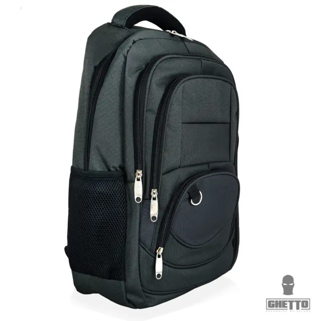 Ghetto Travel Multi Pocket Backpack | Heavy Duty Everyday Bag 2