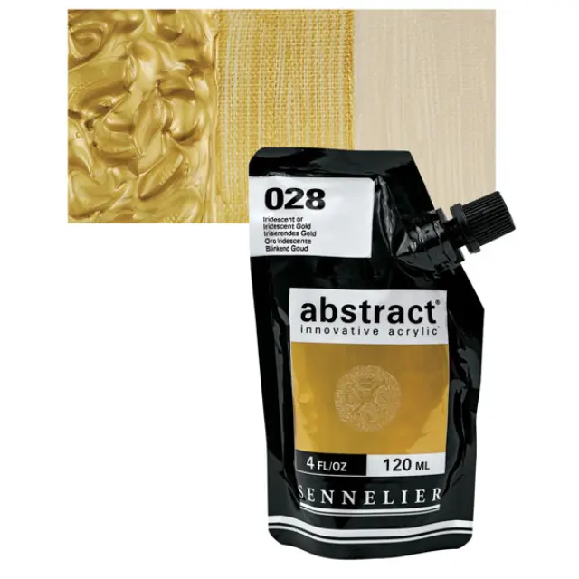 Ακρυλικό Sennelier Abstract 028 Iridescent Gold - 120ml