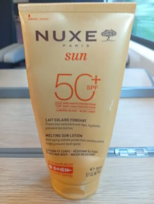 NUXE SUN- milky lotion for face & body -Αντηλιακο γαλάκτωμα για πρόσωπο και σώμα SPF50 150ml