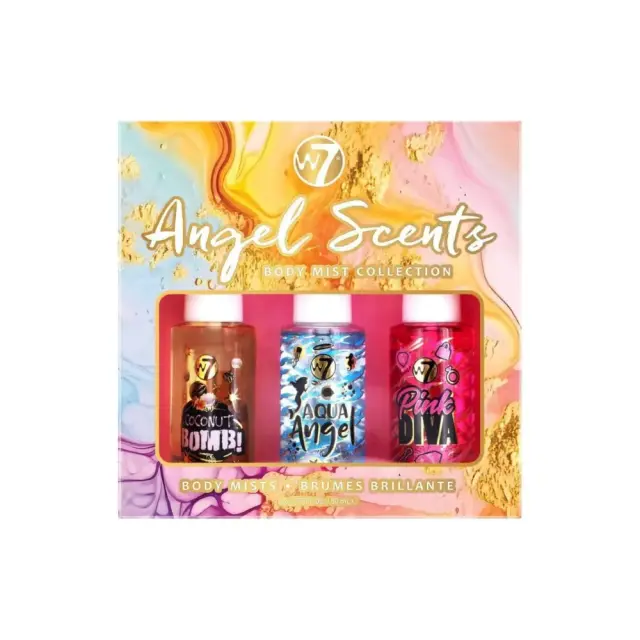 W7 Angel Scents Body Mist Collection Set 3, Σετ Αρωματικά Σώματος 3 *50ml