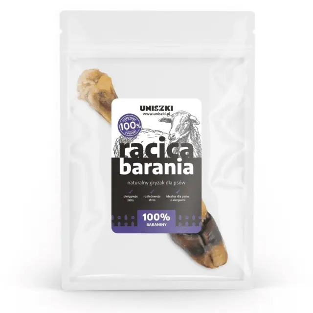 UNISZKI Sheep hoof - dog treat - 1