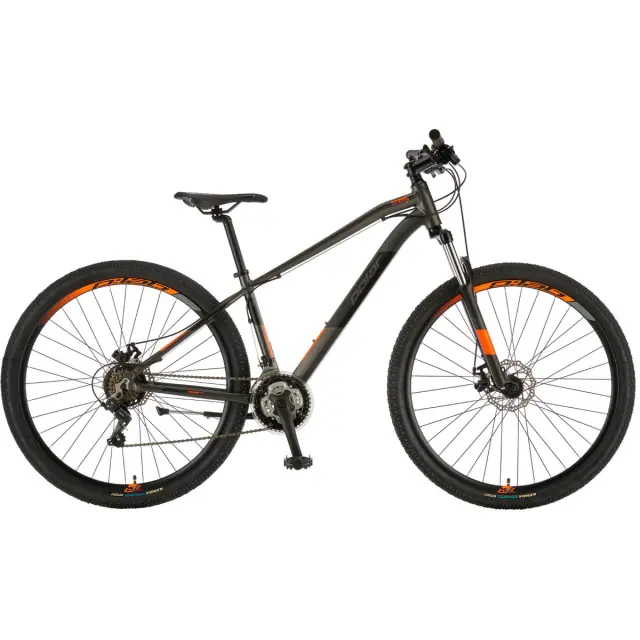 POLAR MIRAGE SPORT 29''ΠΟΔΗΛΑΤΟ MTB ΑΛΟΥΜΙΝΙΟΥ MΗΧΑΝΙΚΑ ΔΙΣΚΟΦΡΕΝΑ 21sp BLACK/ORANGE 2025