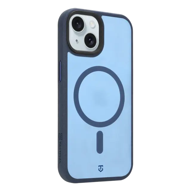 Tactical MagForce Hypersand Cover for Apple iPhone 15 Deep Blue 3