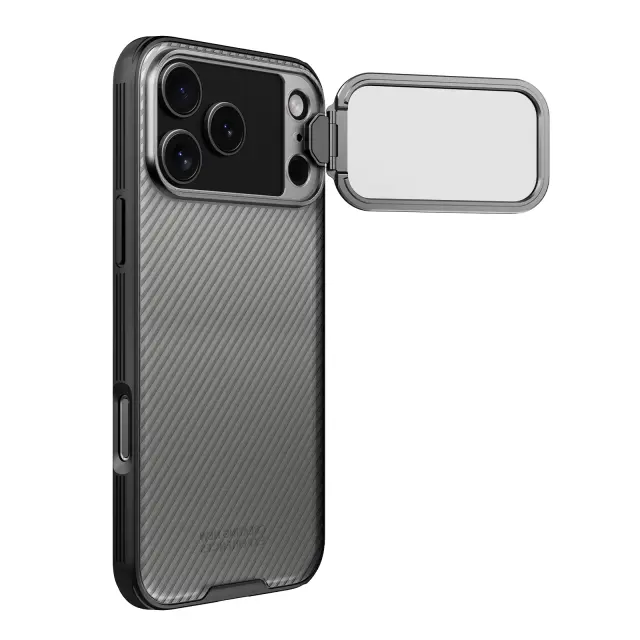 Nillkin CamShield Prop Case for Apple iPhone 18 Pro Max/17 Pro Max Transparent Black 2