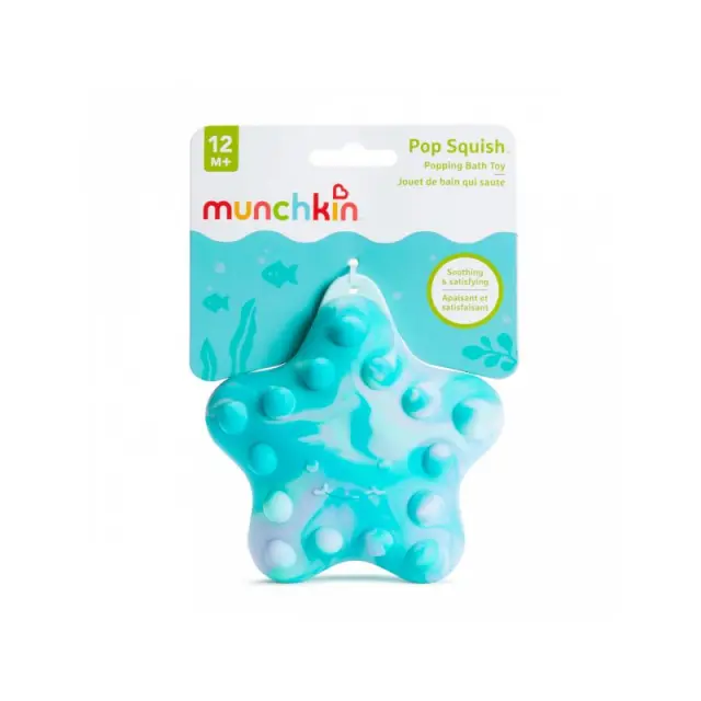 Munchkin Pop Squish Bath Toy Παιχνίδι Μπάνιου 1τεμ