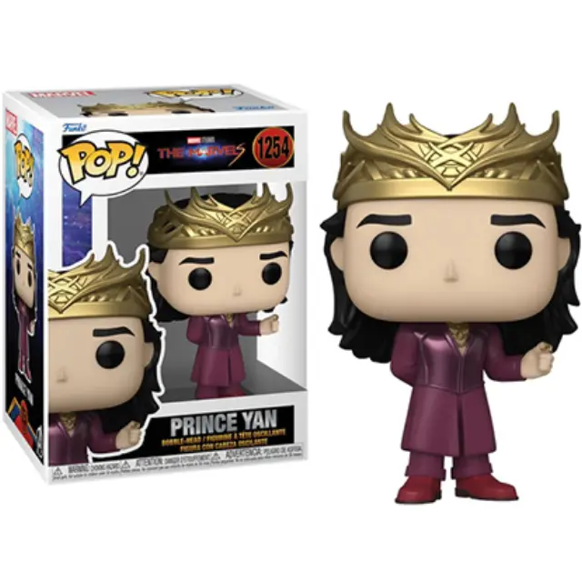 Funko Pop! The Marvels – Prince Yan #1254 Bobble-Head Vinyl Figure