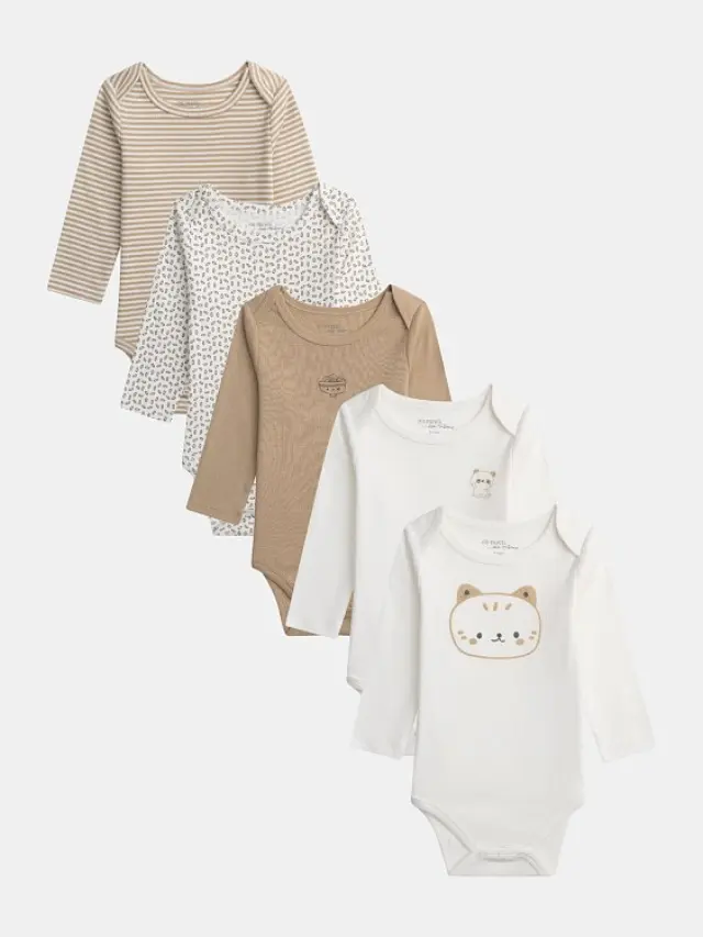 Βρεφικό Σετ Φορμάκια Cozy Neutrals ΛΕΥΚΟ